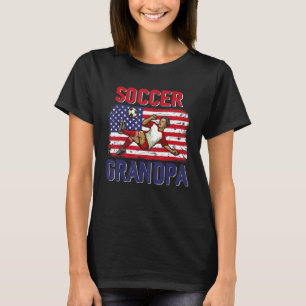 T-shirt Grand-père joueur de football vintage American Fla