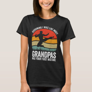T-shirt Grand-père Kung-fu Uming était votre première erre