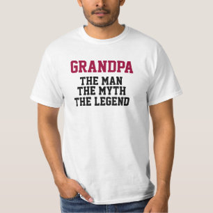 T-shirt Grand-père la légende