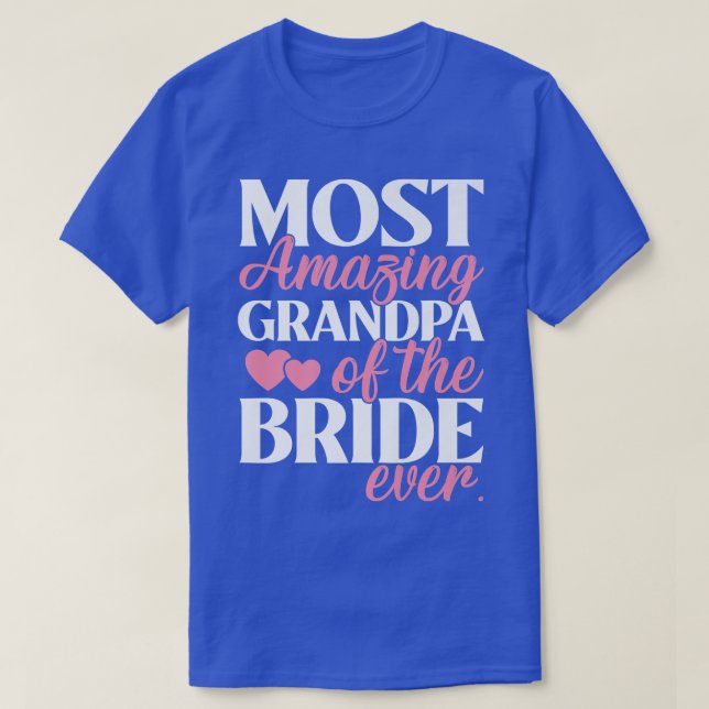 T-shirt Grand-père le plus Extraordinaire de la Mariage (Design devant)