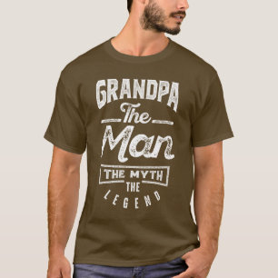 T-shirt Grand-père. L'Homme. Le Mythe. La Légende