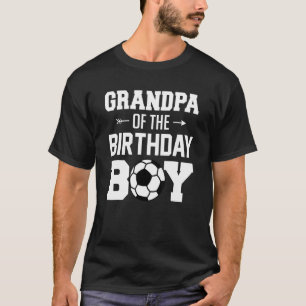 T-shirt Grand-Père Mens De L'Anniversaire Boy Soccer Boy F