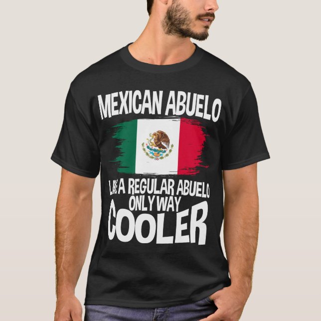 T-shirt Grand-père mexicain Abuelo Latino (Devant)