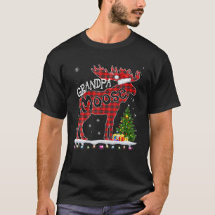 T-shirt Grand-père Moose Correspondances Famille Vêtemen