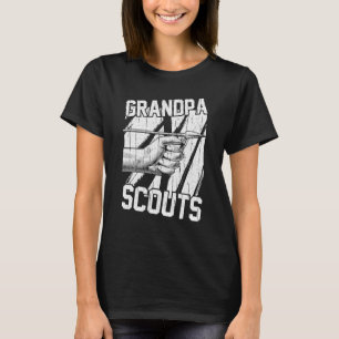 T-shirt Grand-père Scouts Archer Flèches Bow Archer Grandd