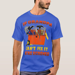 T-shirt Grand-Père Si Grand-Père Cant Fix Ii Pouvait Être