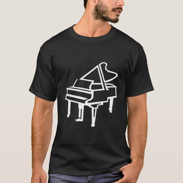 T-shirt Grand Piano (Devant)