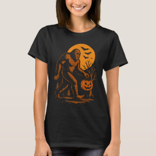 T-shirt Grand Pied Halloween Sasquatch