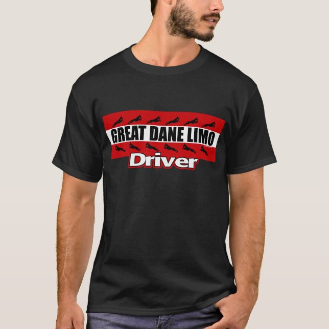 T-shirt Grand pilote Dane Limo (Devant)