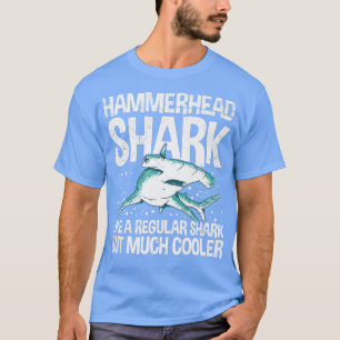 T-shirt Grand Plan De Requin À Tête De Marteau Pour Un Sha