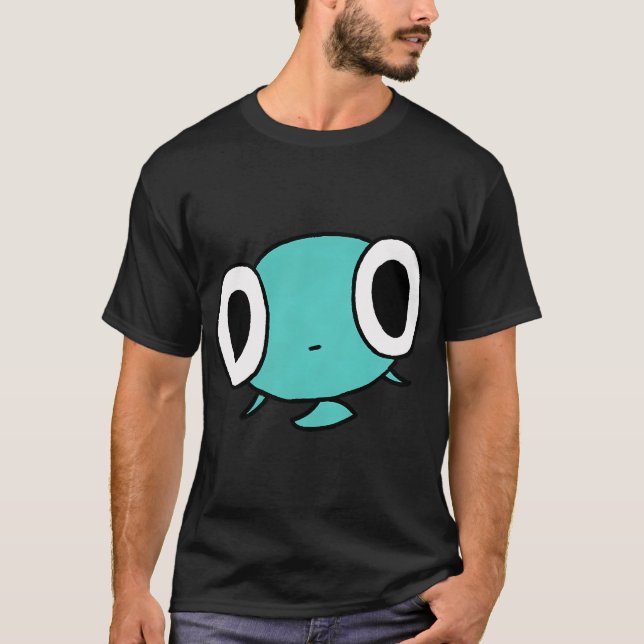 T-shirt Grand poisson aux yeux (Devant)