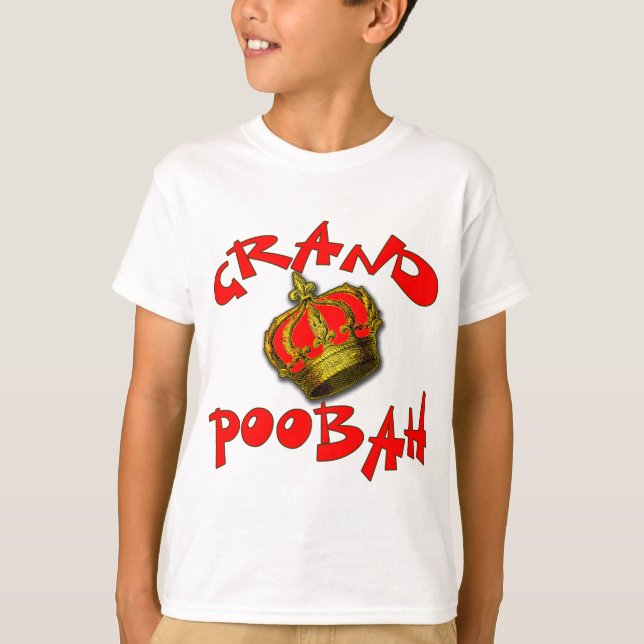 T-shirt Grand Poobah with Crown Products (Devant)