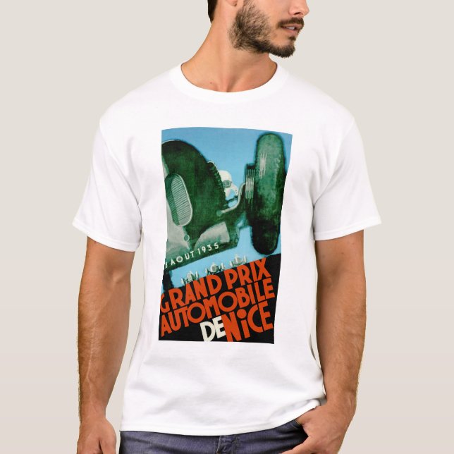 T-shirt Grand Prix Automobile de Nice (Devant)