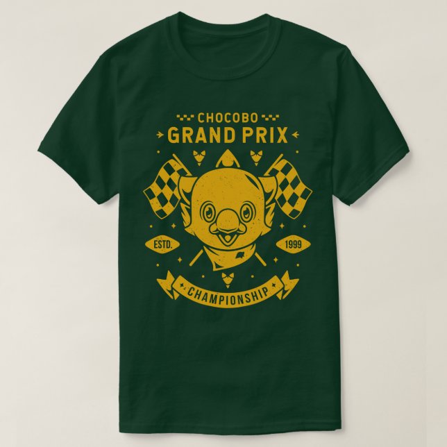 T-shirt Grand Prix Chocobo (Design devant)
