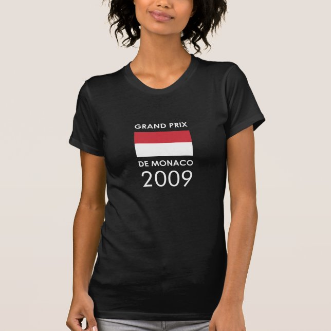 T-shirt Grand prix De Monaco (Devant)