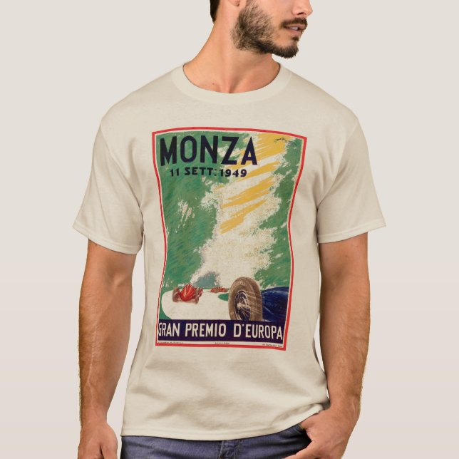 T-shirt Grand Prix Monza '49 (Devant)