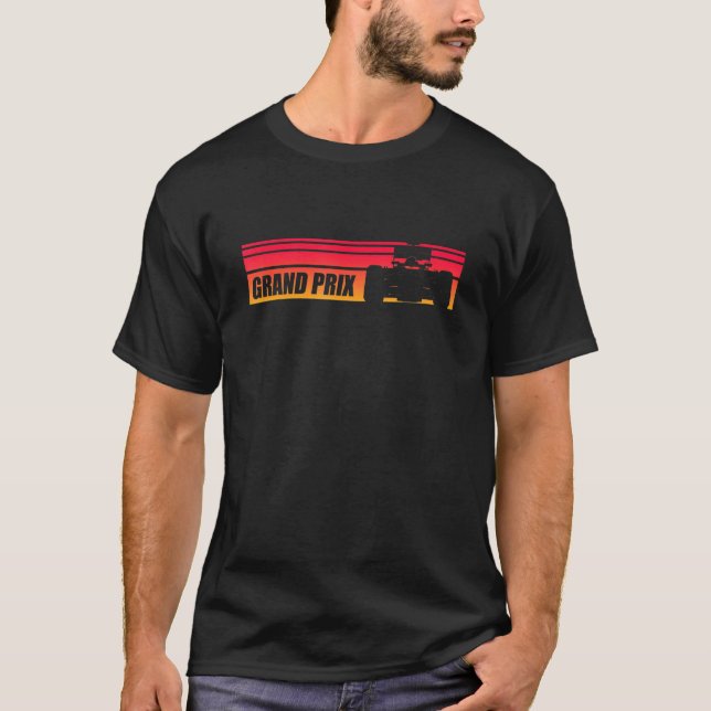 T-shirt Grand Prix Retro (Devant)