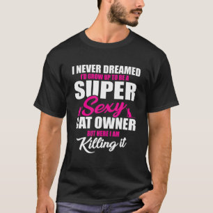 T-shirt Grand Propriétaire De Chat Dit Chats Et Chatons Ad