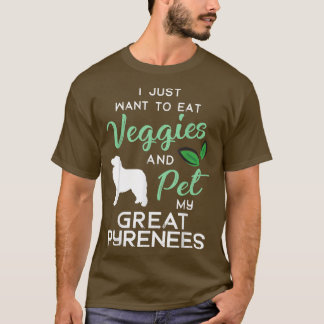 T-shirt Grand Pyrénées Chien Cigar amoureux propriétaire N