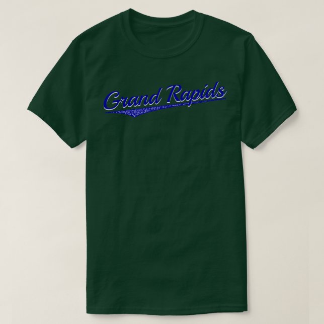 T-shirt Grand Rapids Michigan (Design devant)