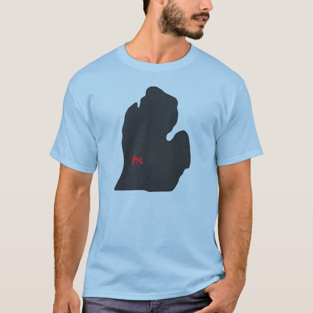 T-shirt Grand Rapids Michigan (Devant)