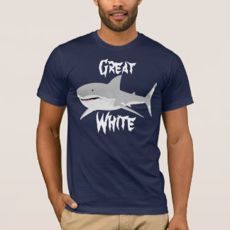 T-shirt Grand requin blanc