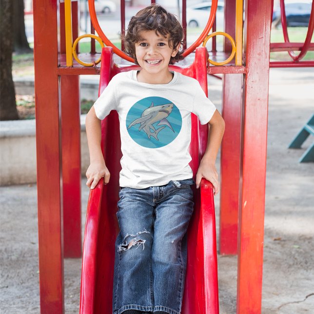T-shirt Grand requin blanc (Créateur téléchargé)