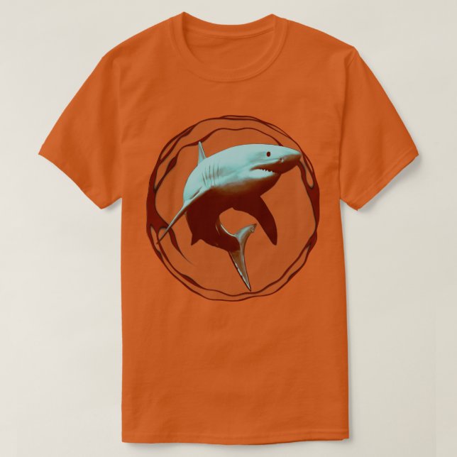 T-shirt Grand requin blanc (Design devant)