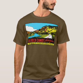 T-shirt Grand Rock Candy Mountain Utah Décal Vintage voyag