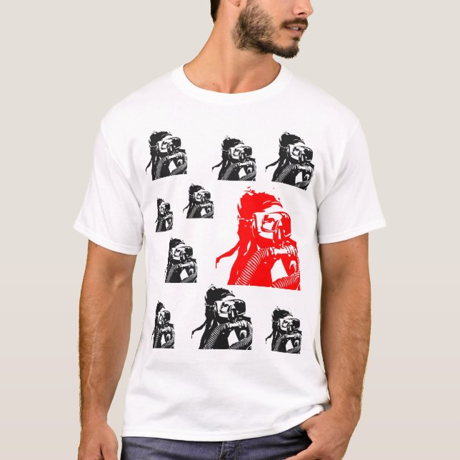 T-shirt Grand rouge (Devant)