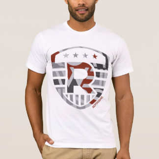 T-shirt Grand rouge - hommes - blanc