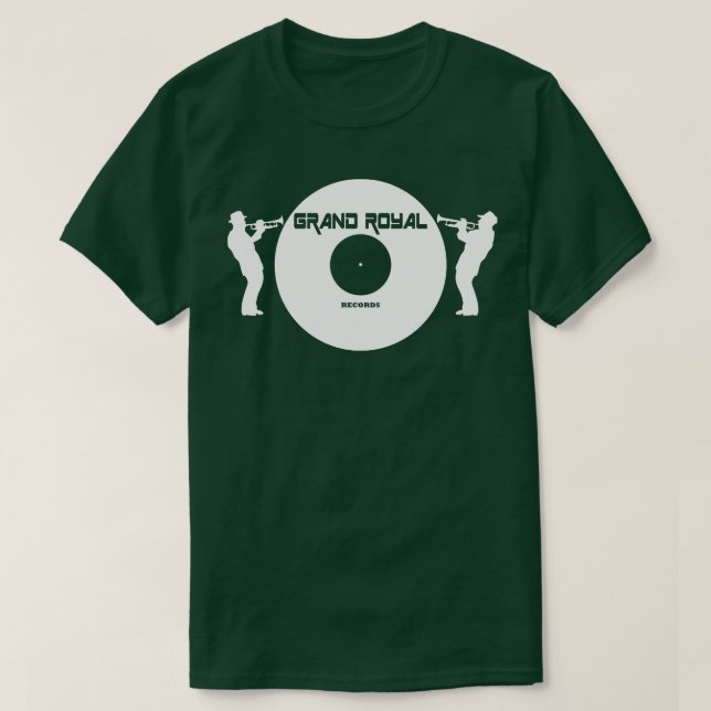 T-shirt Grand Royal Records White (Design devant)