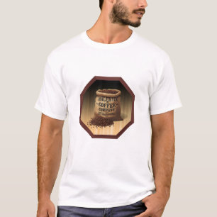 T-shirt Grand sac de toile de jute avec étiquette pour Hal