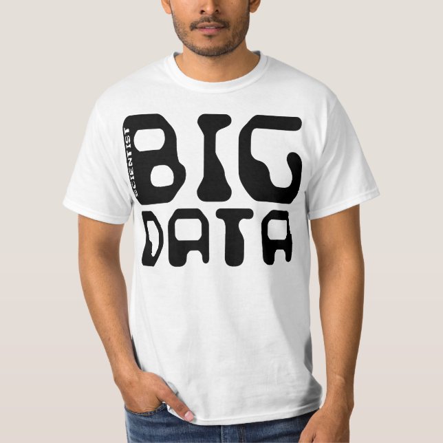 T-shirt Grand scientifique de données (Devant)