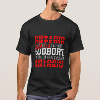 T-shirt Grand Sudbury Ontario Canada Vacances