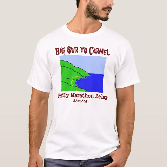 T-shirt Grand Sur au relais de Carmel (Devant)
