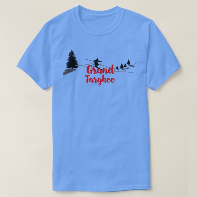 T-shirt Grand Targhee Long Ski (Design devant)
