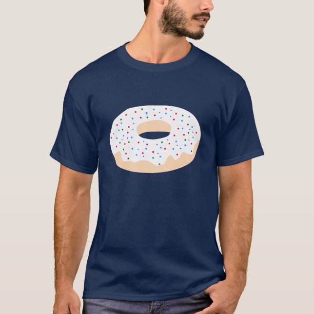 T-shirt Grand tee - shirt de beignet (Devant)