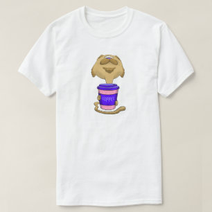 T-shirt Grand Tête Café