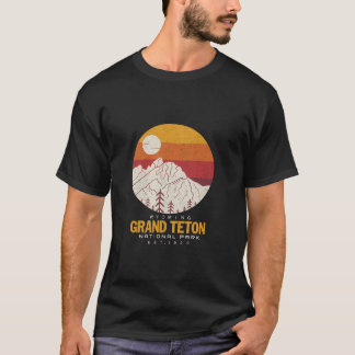 T-shirt Grand Teton National Park T chemise vacances nouve