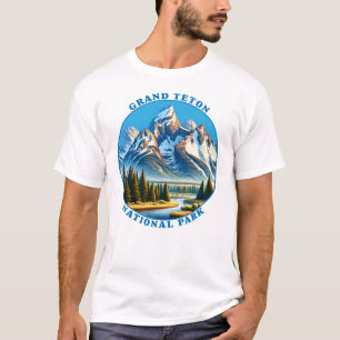 T-shirt Grand Teton National Park, Wyoming, États-Unis