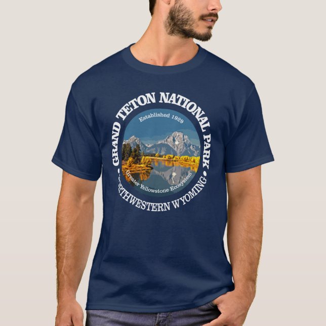 T-shirt Grand Teton NP (Devant)