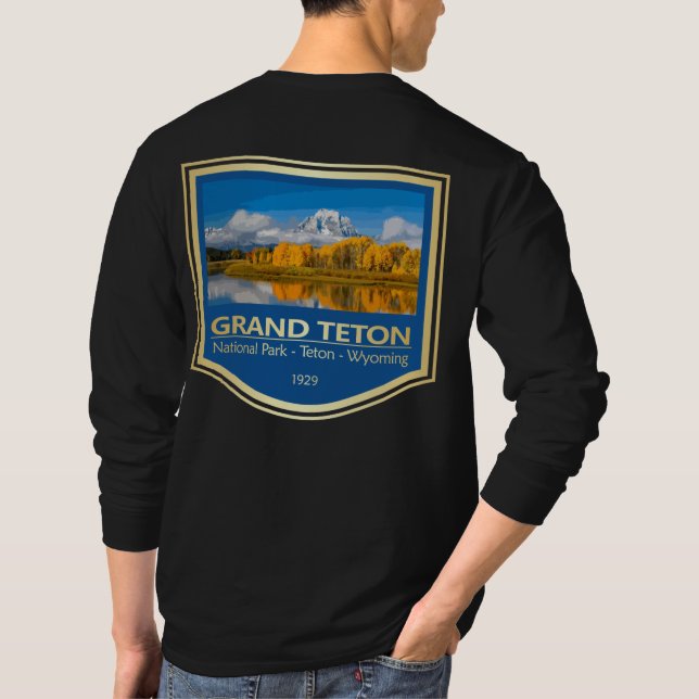 T-shirt Grand Teton NP (PF2) (Dos)