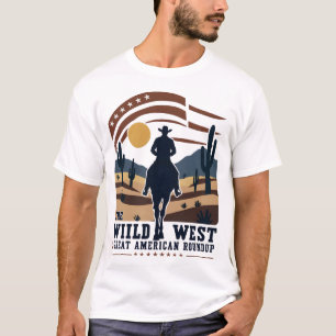 T-shirt grand tour d'horizon américain