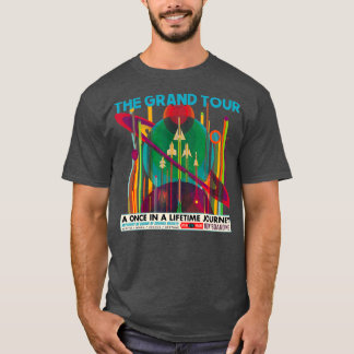 T-shirt Grand Tour NASA Retro Vintage Futuristic