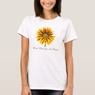 T-shirt Grand tournesol