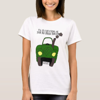 T-shirt Grand tracteur vert