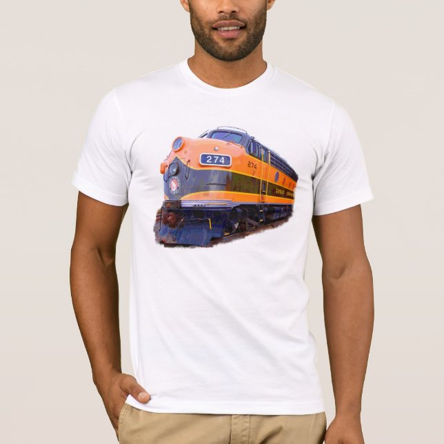 T-shirt Grand train (Devant)