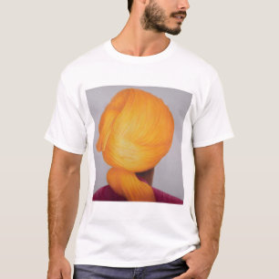 T-shirt Grand turban de safran