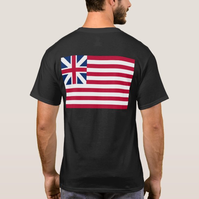T-shirt Grand Union, 1ère États-Unis Drapeau des colonies (Dos)